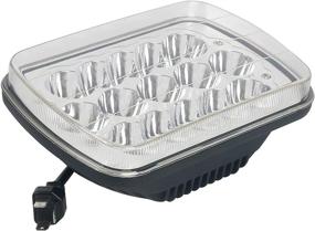 img 1 attached to 🚗 Yaeccc 2 шт. прямоугольных фар 45 Вт 5x7 7x6 LED для Jeep Wrangler YJ Xj Chevy Cherokee Truck: обновление герметичного луча!