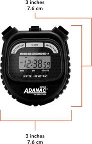 img 2 attached to ⏱️ MARATHON Adanac 3000 Digital Stopwatch Timer - Power-packed with Battery for Accurate Timing