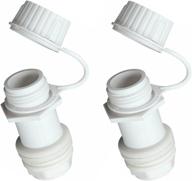 🧊 igloo replacement threaded drain plug (2-pack): convenient solution for your cooler's drainage needs логотип