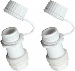 img 1 attached to 🧊 Igloo Replacement Threaded Drain Plug (2-Pack): Convenient Solution for Your Cooler's Drainage Needs