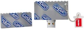 img 2 attached to GARRULAX Флеш-накопитель USB, 8GB / 16GB / 32GB / 64GB USB2.0 Милый дизайн USB флешка Память для данных Флеш-драйв для хранения данных Подарок (32GB, Милый презерватив)