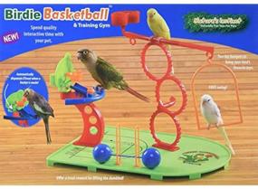 img 1 attached to Nature's Instincts 🐦 Birdie Basketball Interactive Pet Toy