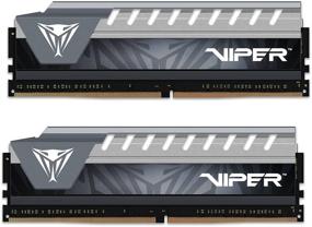 img 2 attached to Patriot Viper Elite Series DDR4 8GB (2X4GB) 2666MHz PC4-21300 Dual Channel Kit (Black/Grey) PVE48G266C6KGY