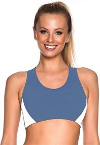 img 3 attached to RELLECIGA Racerback Fitness Support Workout Outdoor Recreation in Outdoor Clothing