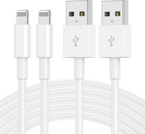 img 4 attached to ⚡️ 2Pack [Apple MFi Certified] 10ft iPhone Lightning Cable, Fast Charging Cord Compatible with iPhone 12/11/11Pro/11Max/X/XS/XR/XS Max/8/7 - Fast Charging 10 Foot iPhone Charger Cable