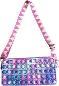 img 4 attached to Camouflage Sensory Fidget Crossbody Handbags+