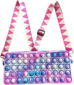 img 2 attached to Camouflage Sensory Fidget Crossbody Handbags+