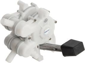 img 1 attached to 🚤 Whale GP0551 Gusher Galley MK3 Pump, Foot-Operated Manual Pump, Left-Side Pedal, Up to 4 Gallons Per Minute, Ideal for Boats Up to 80 Feet, White, One Size