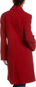 img 1 attached to 🧥 Levine Women's Single Breasted Scarlet Coat: A Perfect Addition to Your Women's Clothing Collection