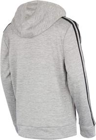 img 3 attached to 👕 Adidas Boys Athletic Pullover Hoodie: Top-Notch Activewear for Boys