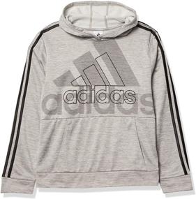 img 4 attached to 👕 Adidas Boys Athletic Pullover Hoodie: Top-Notch Activewear for Boys