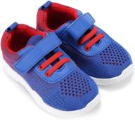 👟 mallofusa toddler running shoes: lightweight, breathable sneakers for boys and girls. ideal for running, walking, and sports activities - washable strap and athletic design logo