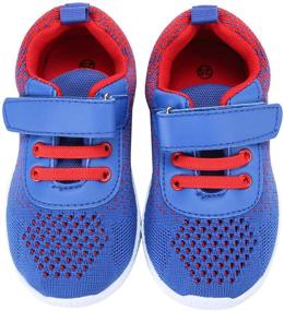 img 1 attached to 👟 Mallofusa Toddler Running Shoes: Lightweight, Breathable Sneakers for Boys and Girls. Ideal for Running, Walking, and Sports Activities - Washable Strap and Athletic Design