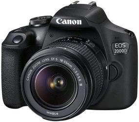 img 3 attached to 📷 Canon EOS 2000D / Rebel T7 DSLR Camera Bundle: 18-55mm F/3.5-5.6 III Lens + SanDisk 32GB SD Card + Flash and More!