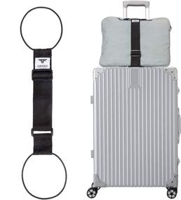 img 2 attached to TABITORA Suitcase Adjustable Lightweight Accessories Travel Accessories in Luggage Straps
