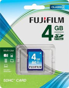 img 2 attached to 💾 Флэш-карта памяти Fujifilm объемом 4 ГБ SDHC Class 4 - Надежное хранилище для всех ваших данных