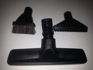 🔧 hoover canister attachment kit: floor brush, upholstery tool, dusting brush logo