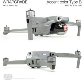 img 2 attached to Wrapgrade Compatible Accent Airforce Silver Camera & Photo for Video