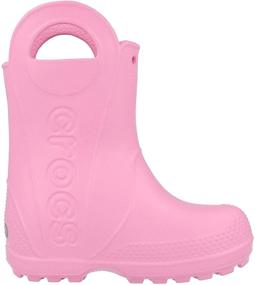 img 1 attached to 👢 Детские унисекс ботинки Crocs Handle - сапоги для мальчиков