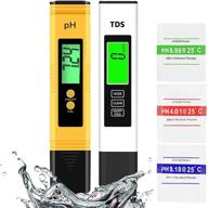 advanced 3-in-1 ph and tds meter combo: high accuracy digital water tester for ph, tds, ec, temperature, and conductivity measurement in home drinking water, hydroponics, aquariums, and more logo