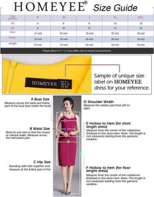 img 1 attached to HOMEYEE Women Casual Dresses Pockets Women's Clothing in Dresses