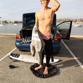 img 2 attached to Stevie's Ultimate Surfer's Wetsuit Changing Mat & Waterproof Dry-Bag: Built to Last