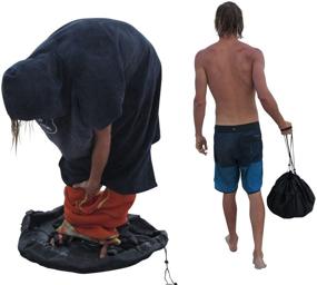 img 4 attached to Stevie's Ultimate Surfer's Wetsuit Changing Mat & Waterproof Dry-Bag: Built to Last