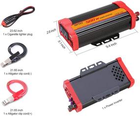 img 3 attached to Inverter Converter Charging Charger Listed Tools & Equipment