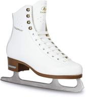 ⛸️ european made botas figure ice skates models 325, 829, 326 for women, girls, kids - sabrina blades - white color logo