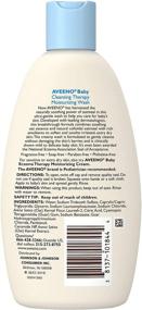 img 2 attached to 👶 Aveeno Baby Cleansing Therapy Moisturizing Wash with Soothing Natural Colloidal Oatmeal for Sensitive Skin - Hypoallergenic, Paraben and Phthalate-Free, 8 fl. oz - Enhance SEO!