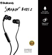 skullcandy smokin 'buds 2 наушники-вкладыши в ухо - 🎧 черные: превосходный звук и стиль в стильном дизайне логотип