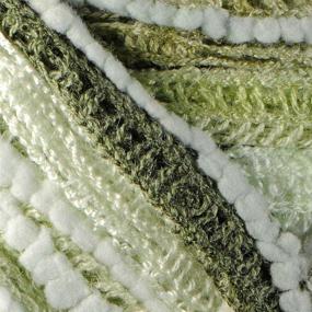 img 1 attached to 🌿 Vibrant Spring Green Patons Pirouette Solid Yarn: Exquisite and Versatile!