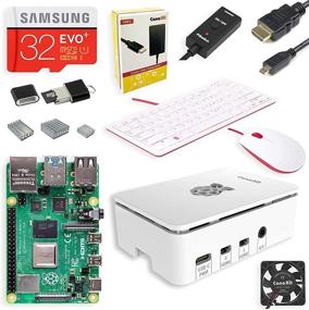 img 1 attached to 🍓 Ultimate CanaKit Raspberry Pi 4 Starter Kit: Complete Desktop Experience with 8GB RAM