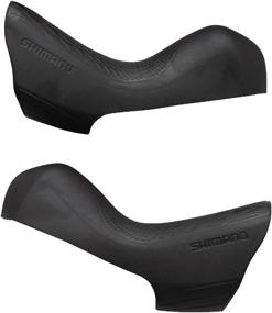 img 2 attached to 🚴 Enhance Your Cycling Experience with SHIMANO STI Lever Hoods Black, Ultegra ST-6800, Pair