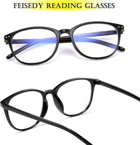 img 3 attached to FEISEDY B2557 Progressive Multifocus Reading Glasses for Men and Women with Blue Light Blocking, Ideal for Computer Use and Digital Screens