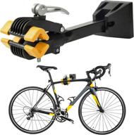 🚲 dnc foldable bike repair stand: wall mount rack for convenient bicycle mechanic maintenance and storage логотип