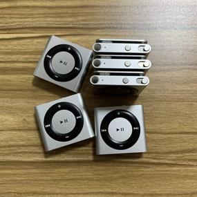 img 3 attached to 🎧 Компактный и стильный музыкальный плеер M-Player iPod Shuffle 2GB серебристый - полная комплектация общими аксессуарами и белой коробкой