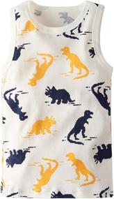 img 2 attached to 👕 Benetia Boys Cotton Tank Tops Kids Undershirts - Pack of 3