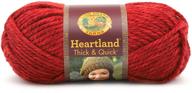 🦁 redwood lion brand heartland thick & quick yarn logo