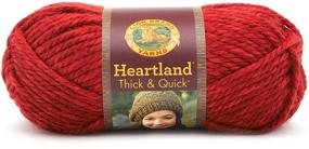 img 4 attached to 🦁 Redwood Lion Brand Heartland Thick & Quick Yarn