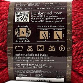 img 3 attached to 🦁 Redwood Lion Brand Heartland Thick & Quick Yarn