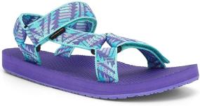 img 4 attached to 🏽 Aleader Boys' Sandals for Kayaking, Camping, and Outdoor Activities
