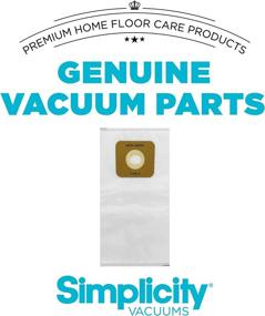 img 3 attached to 🧹 Simplicity SAH-6 Certified Hepa Vacuum Replacement Bags - Compatible with S20EZM Allergy Upright Vacuum Cleaner, Symmetry and 6 Series - Type A Bags, 6-pack Set