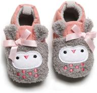 cosankim baby boys girls slippers: non-slip soft sole booties for newborns & toddlers logo