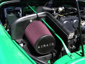 img 3 attached to 🐎 Enhance Horsepower & Filtration: Airaid Cold Air Intake System for 2003-2006 JEEP Wrangler (AIR-311-137)