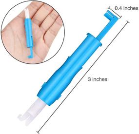 img 3 attached to Boao 10-Pack Sewing Needle Inserter with Automatic Needle Threader Tool for Sewing Machine