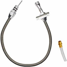 img 3 attached to High-Quality Stainless Braided Hose for Chevy & GM Transmissions - TH350, TH-400, 700R4