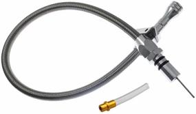 img 4 attached to High-Quality Stainless Braided Hose for Chevy & GM Transmissions - TH350, TH-400, 700R4