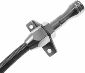 img 1 attached to High-Quality Stainless Braided Hose for Chevy & GM Transmissions - TH350, TH-400, 700R4