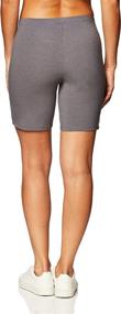 img 2 attached to 🩳 Hanes Ladies' Stretch Jersey Bicycle Short